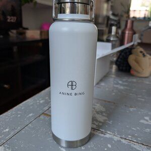 ANINE BING Pia Insulated Water Bottle 24 oz White AB